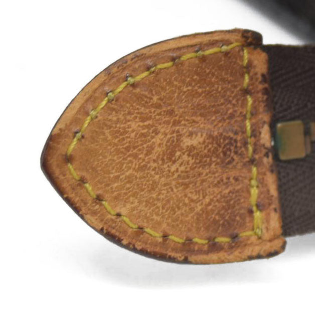 AUCTION $1050 Louis Vuitton Monogram Poche Toilette 26 Cosmetics Pouch Purse Brown 882TH