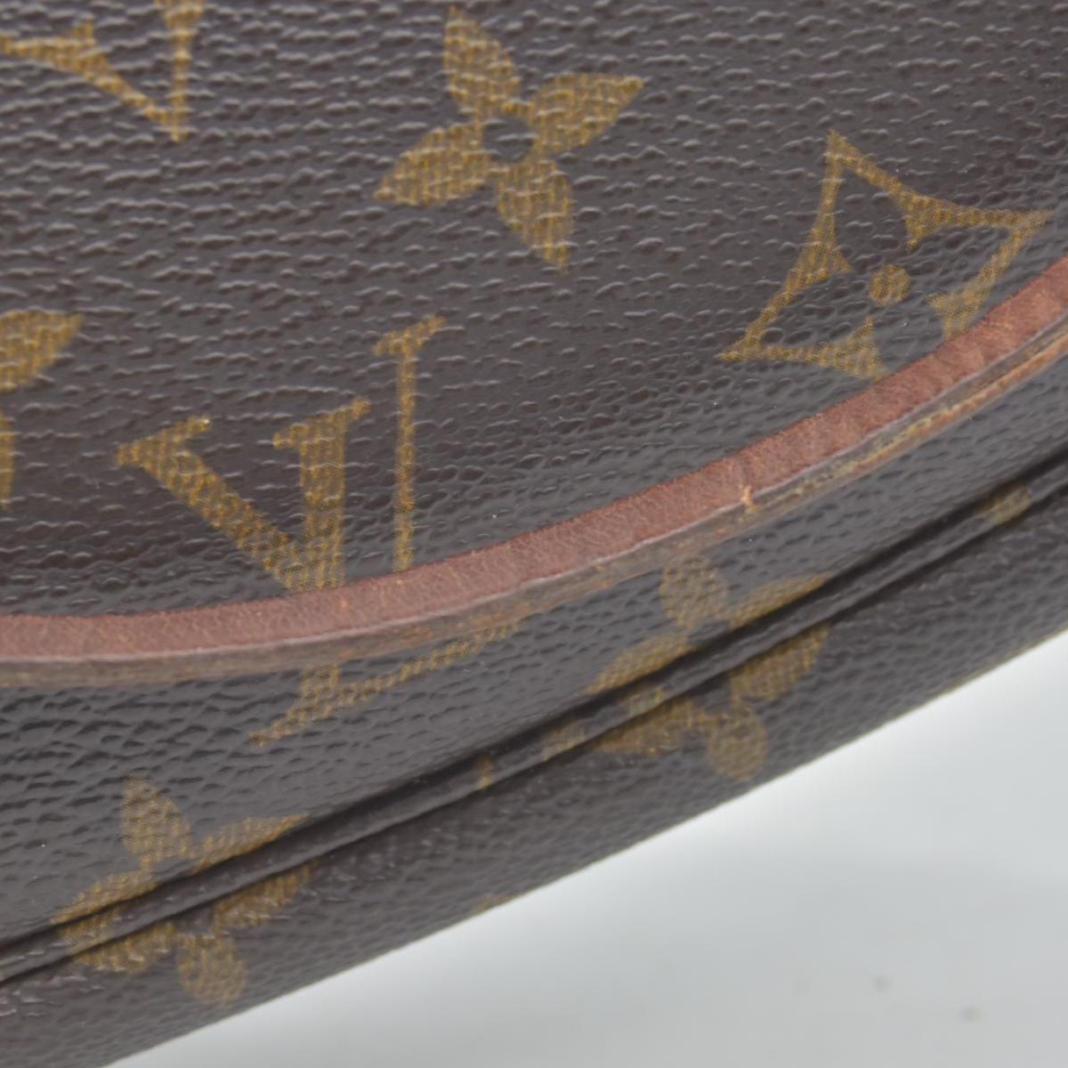 $1290 1999 Louis Vuitton LV Pochette Accessoires Brown Monogram AR0969