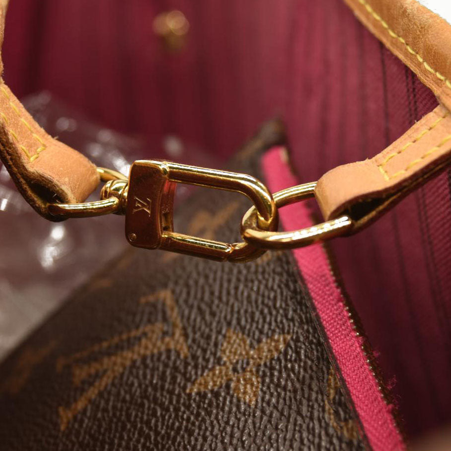 Louis Vuitton  Monogram Neverfull MM Fuchsia