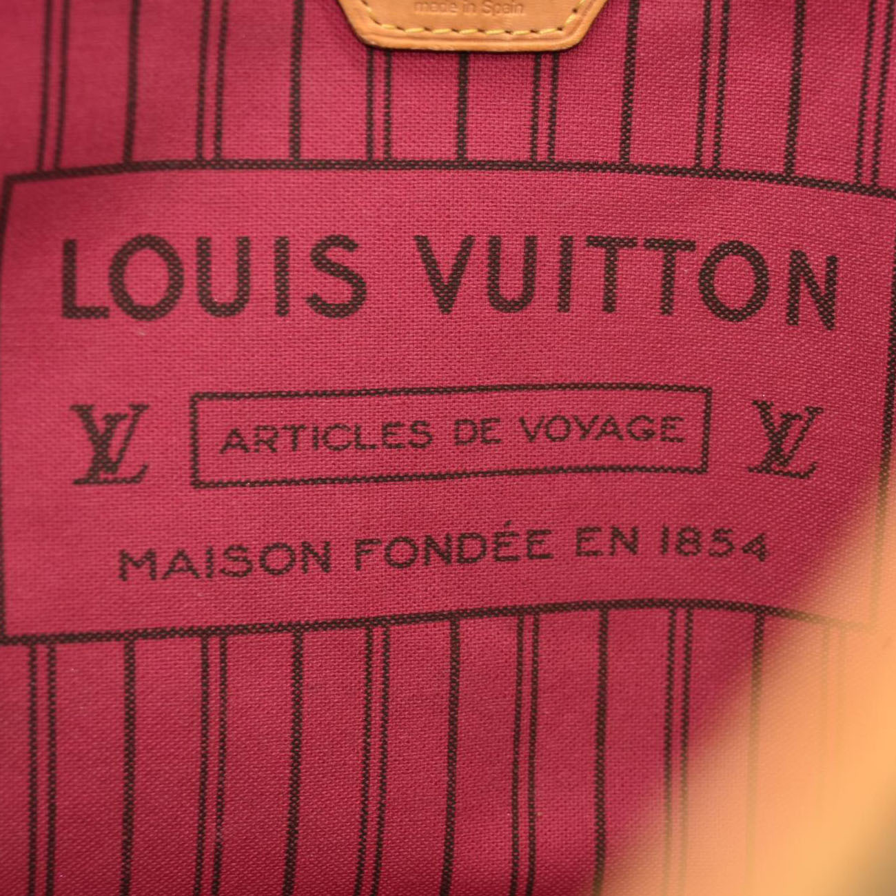 Louis Vuitton  Monogram Neverfull MM Fuchsia