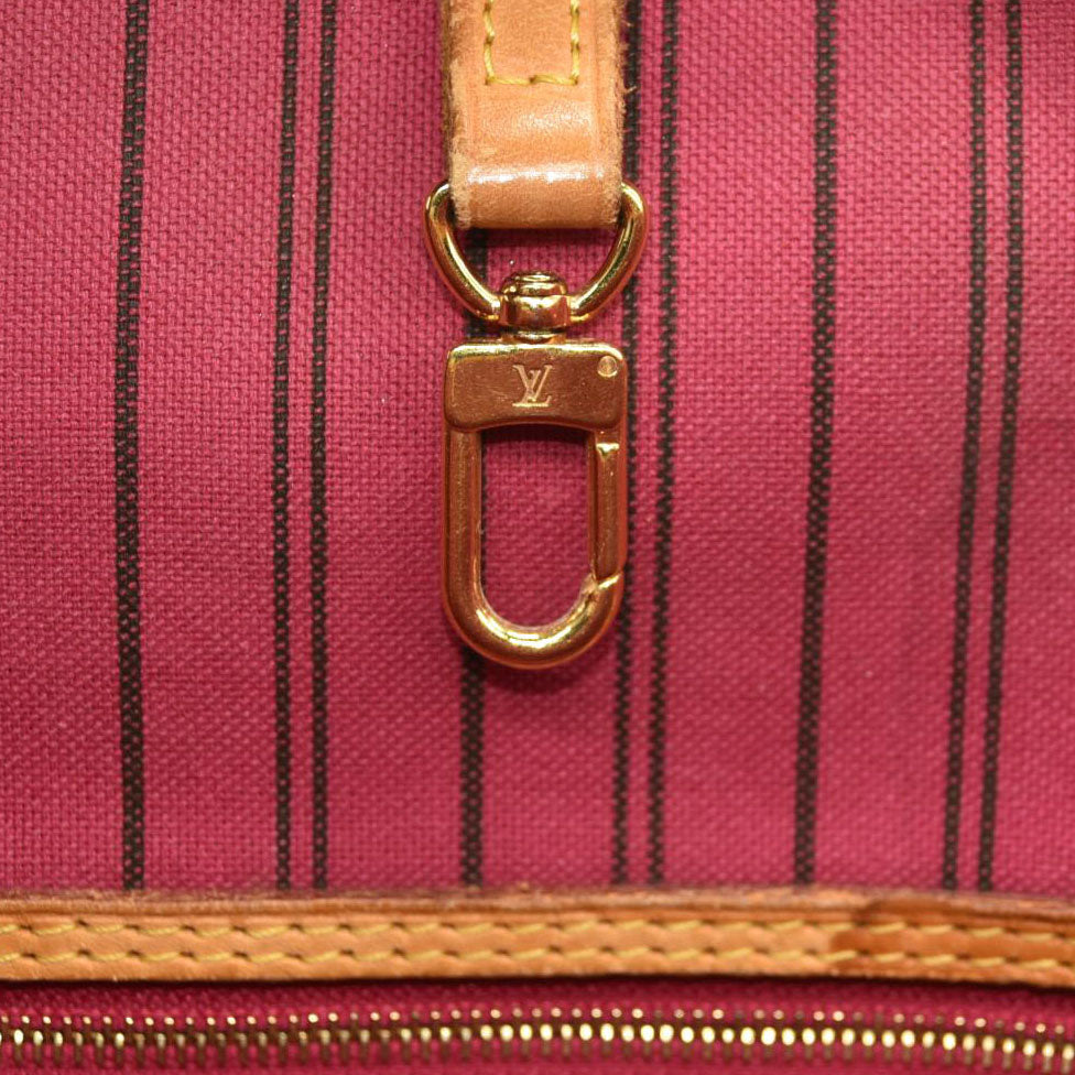 Louis Vuitton  Monogram Neverfull MM Fuchsia