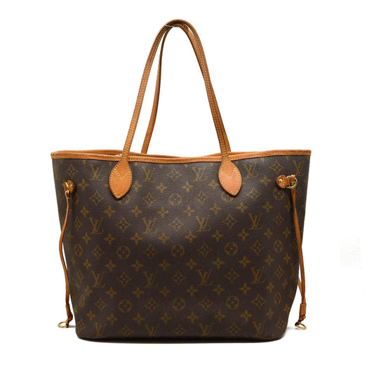 USED LOUIS VUITTON Monogram Neverfull MM Tote
