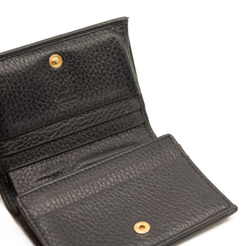 Gucci GG leather wallet Black