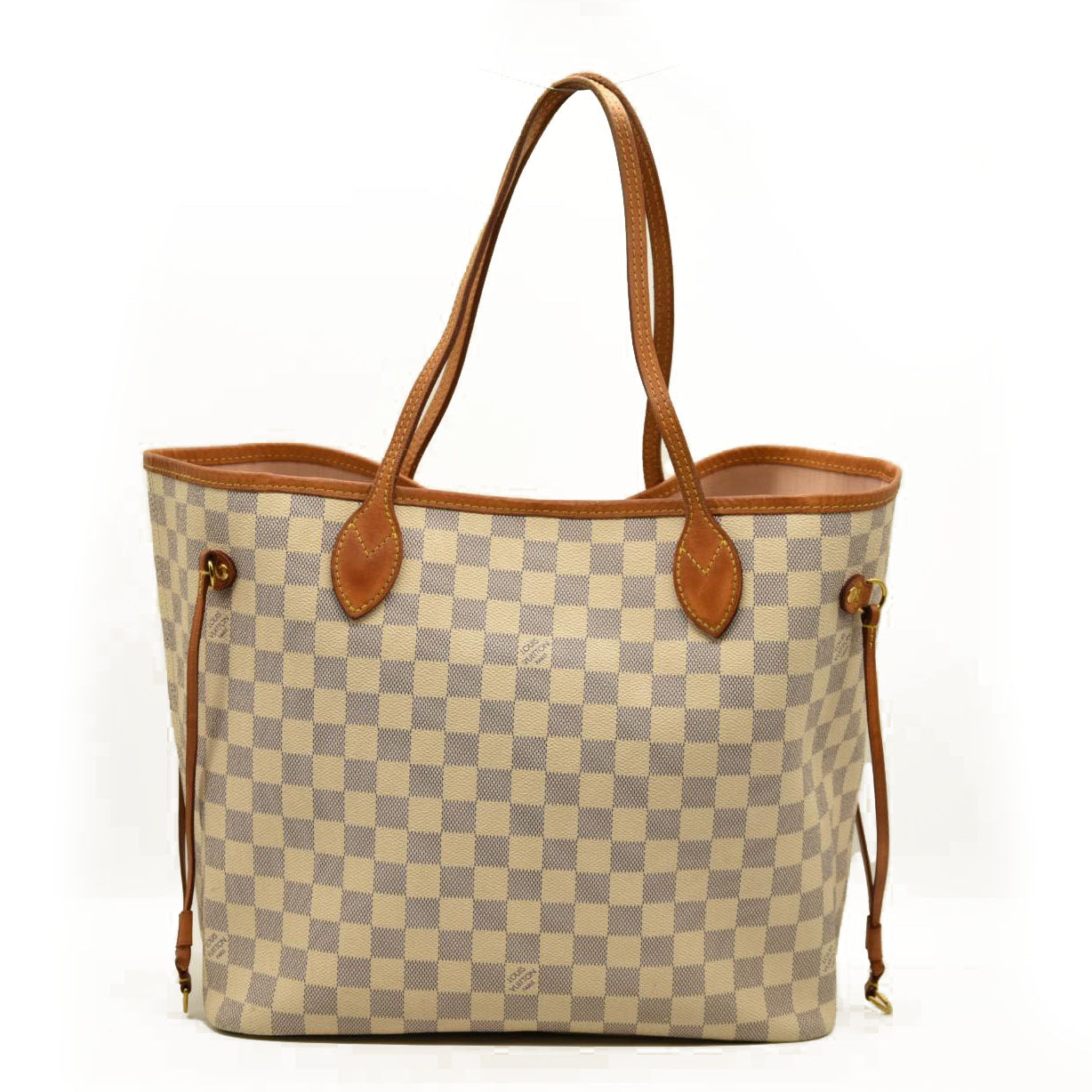 Louis Vuitton  Damier Azur Neo Neverfull MM Rose Ballerine