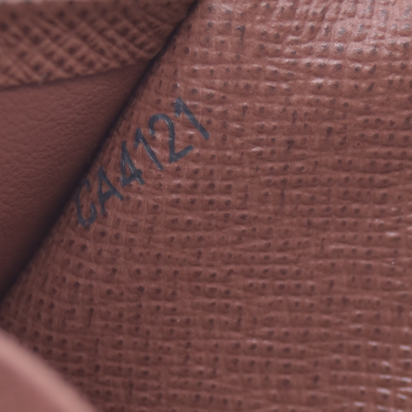 $400 2011 Louis Vuitton Monogram Passport Cover CA4121