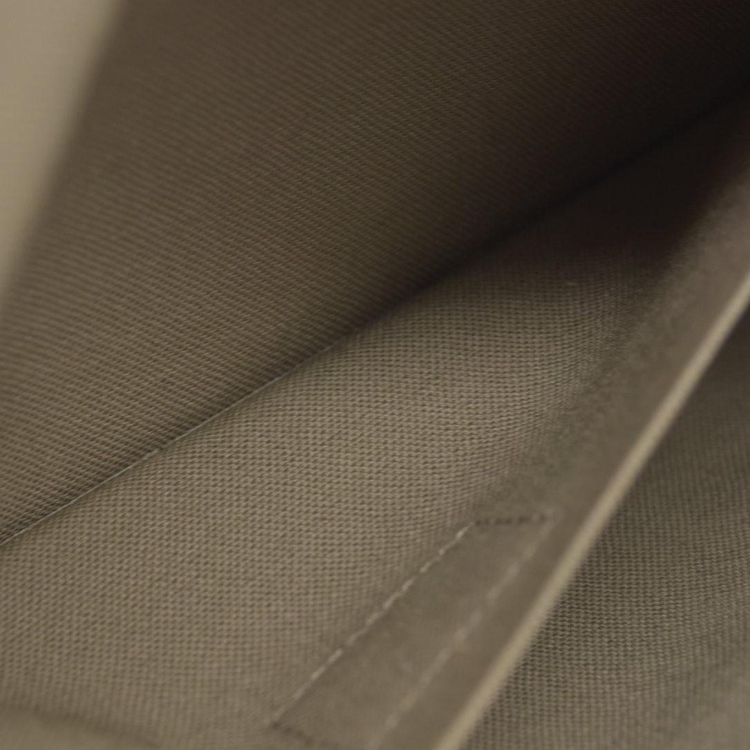 $1890 Louis Vuitton Empreinte Monogram Giant Felicie Pochette Tourterelle Creme