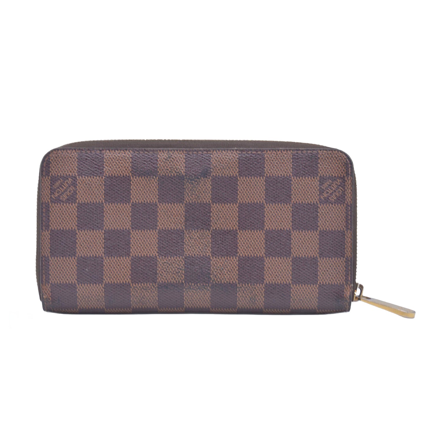 $965 2012 Louis Vuitton Damier Ebene Zippy Wallet CA3172 CONSIGNMENT