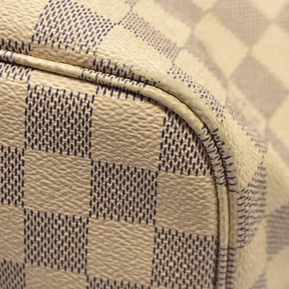 Louis Vuitton  Damier Azur Neo Neverfull MM Rose Ballerine