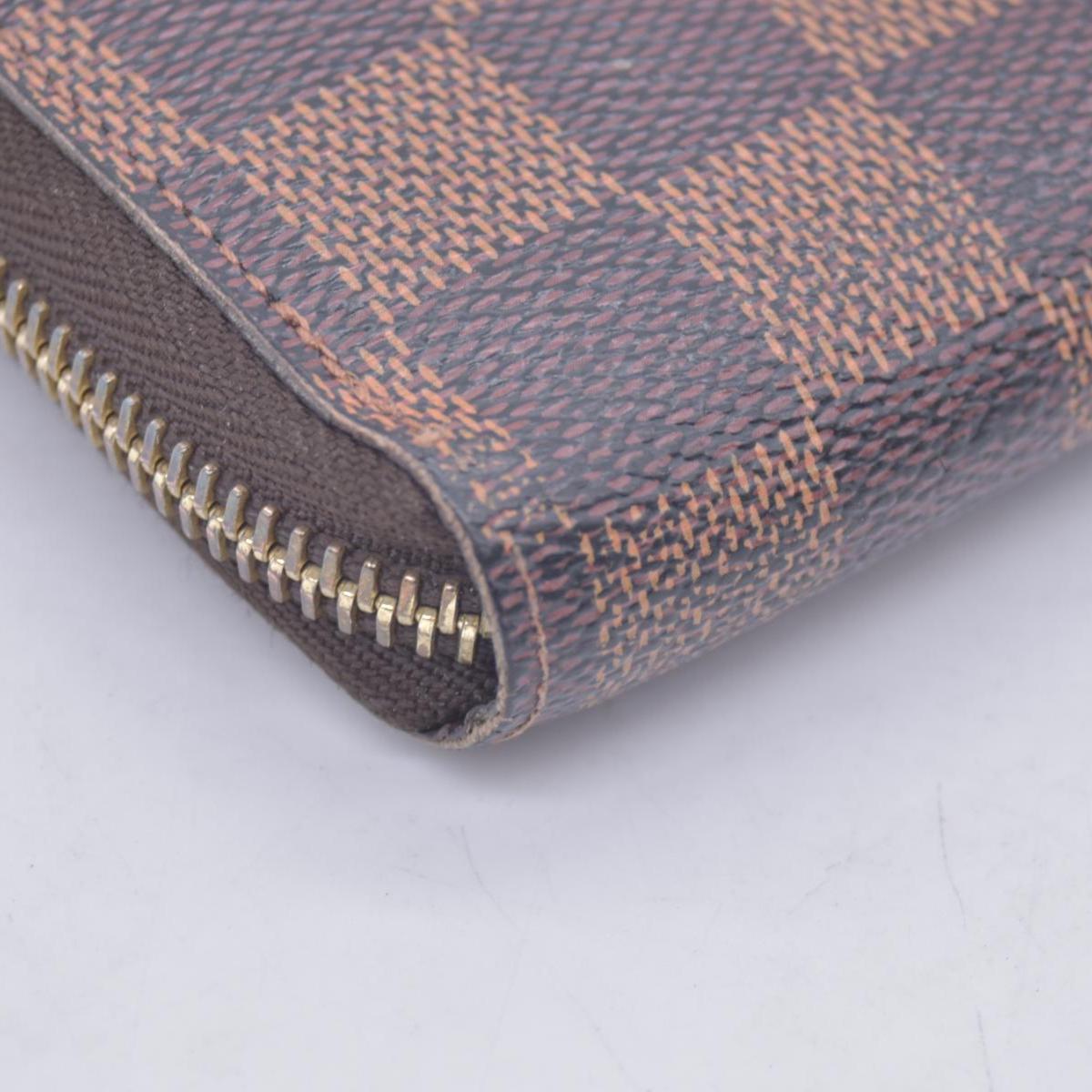 $965 2012 Louis Vuitton Damier Ebene Zippy Wallet CA3172 CONSIGNMENT