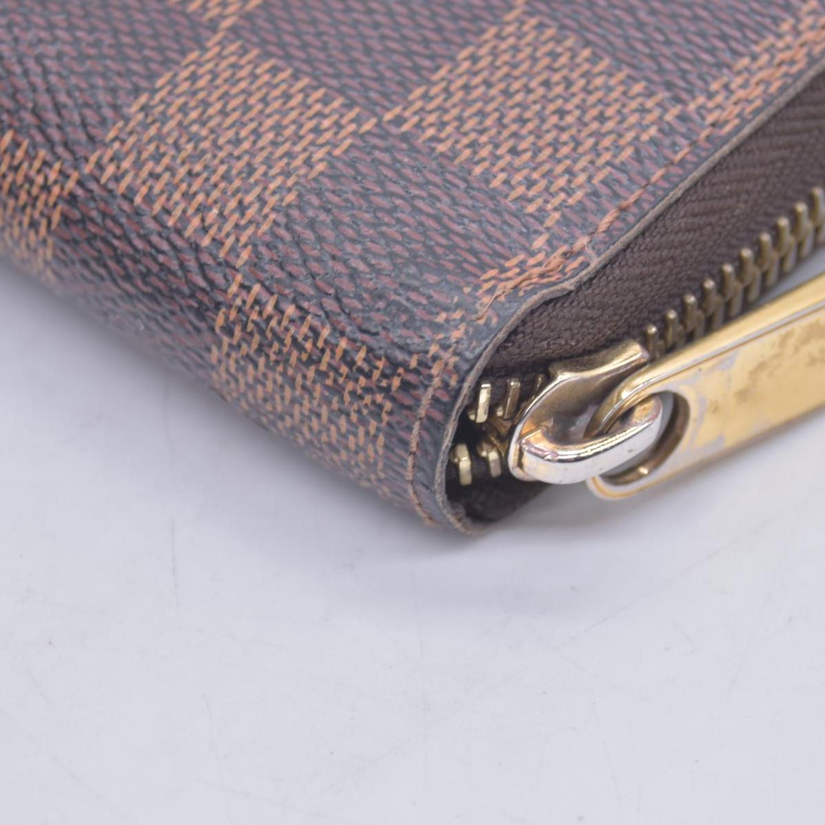 $965 2012 Louis Vuitton Damier Ebene Zippy Wallet CA3172 CONSIGNMENT