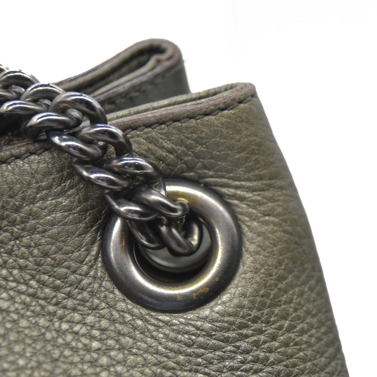 AUCTION $1990 Gucci Interlocking G Soho Medium