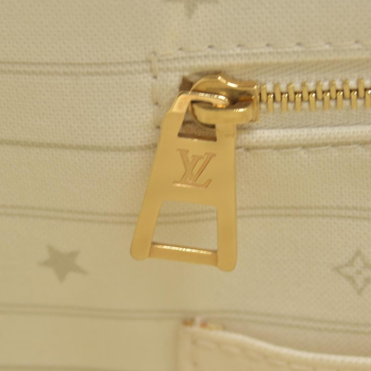 $3650 Louis Vuitton On The Go Miami GM Tote Light Beige Multi Jacquard Monogram Gold Hardware