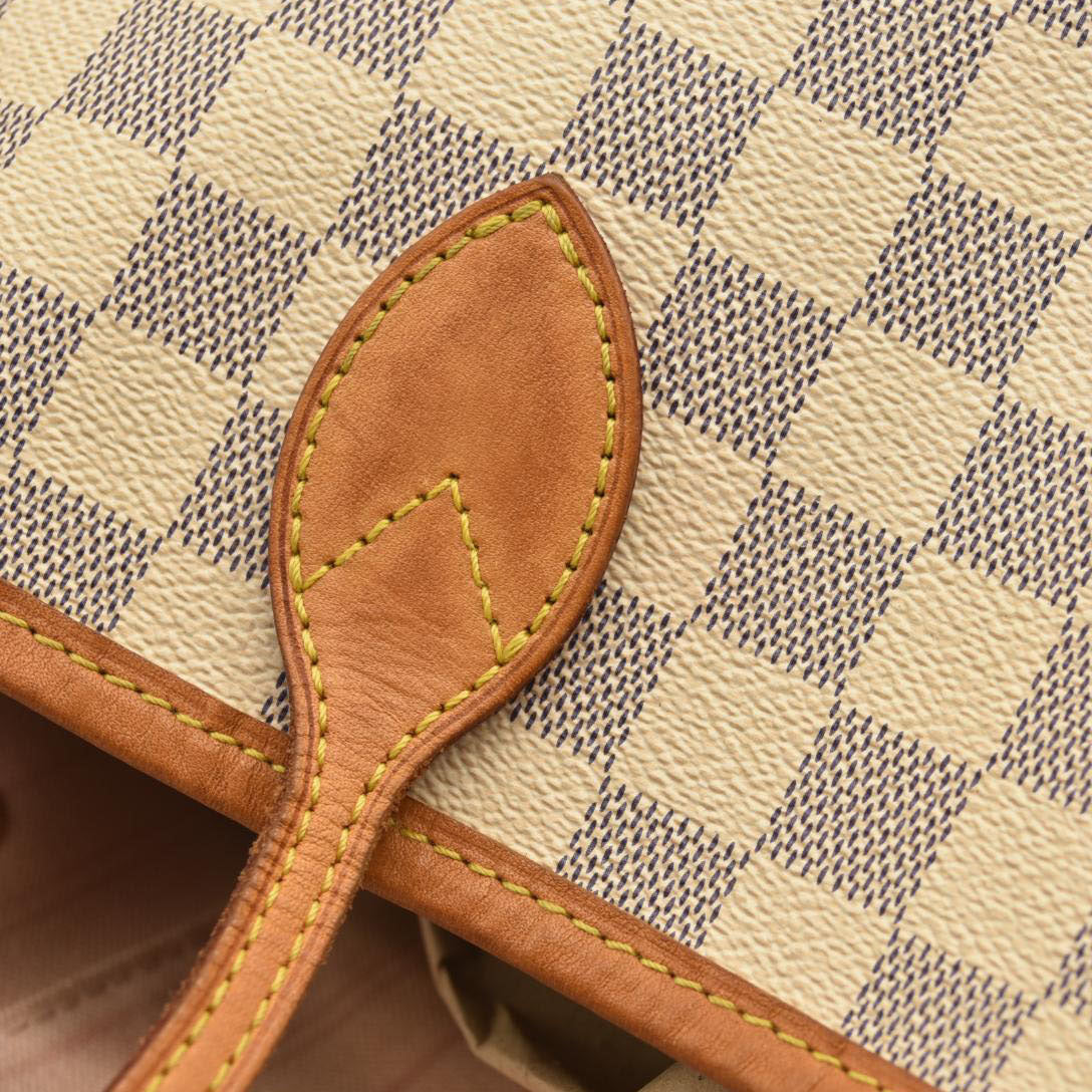 Louis Vuitton  Damier Azur Neo Neverfull MM Rose Ballerine