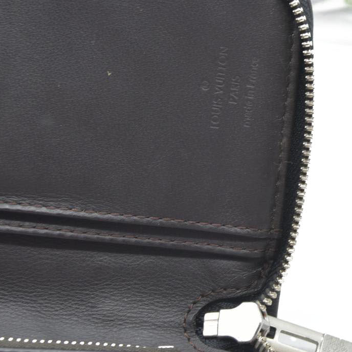 $915 Louis Vuitton Damier Geant Portefeuille Ron Zippe Zippy Long Wallet SF1171