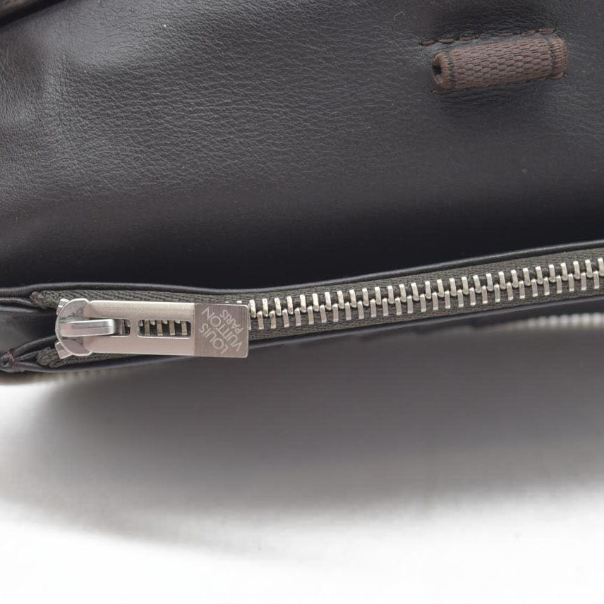 $915 Louis Vuitton Damier Geant Portefeuille Ron Zippe Zippy Long Wallet SF1171