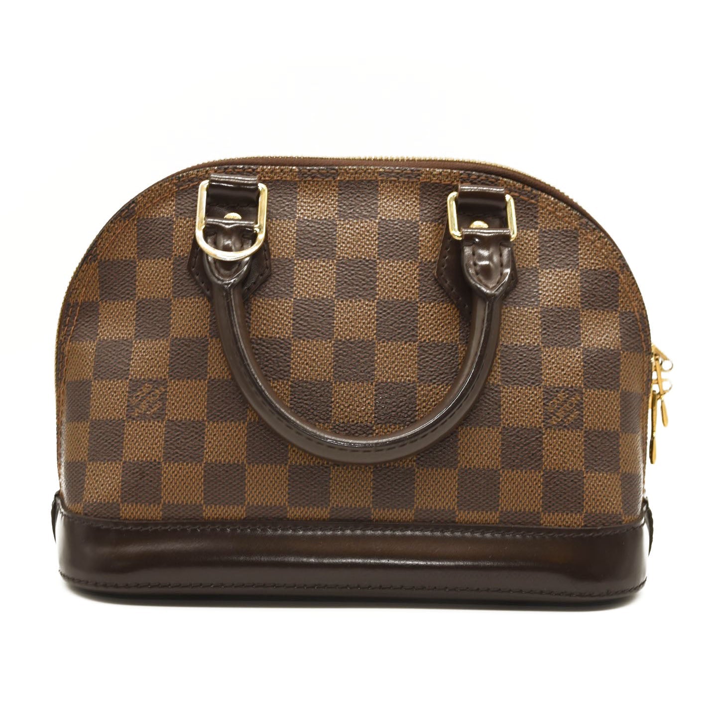 USED LOUIS VUITTON Damier Ebene Alma BB