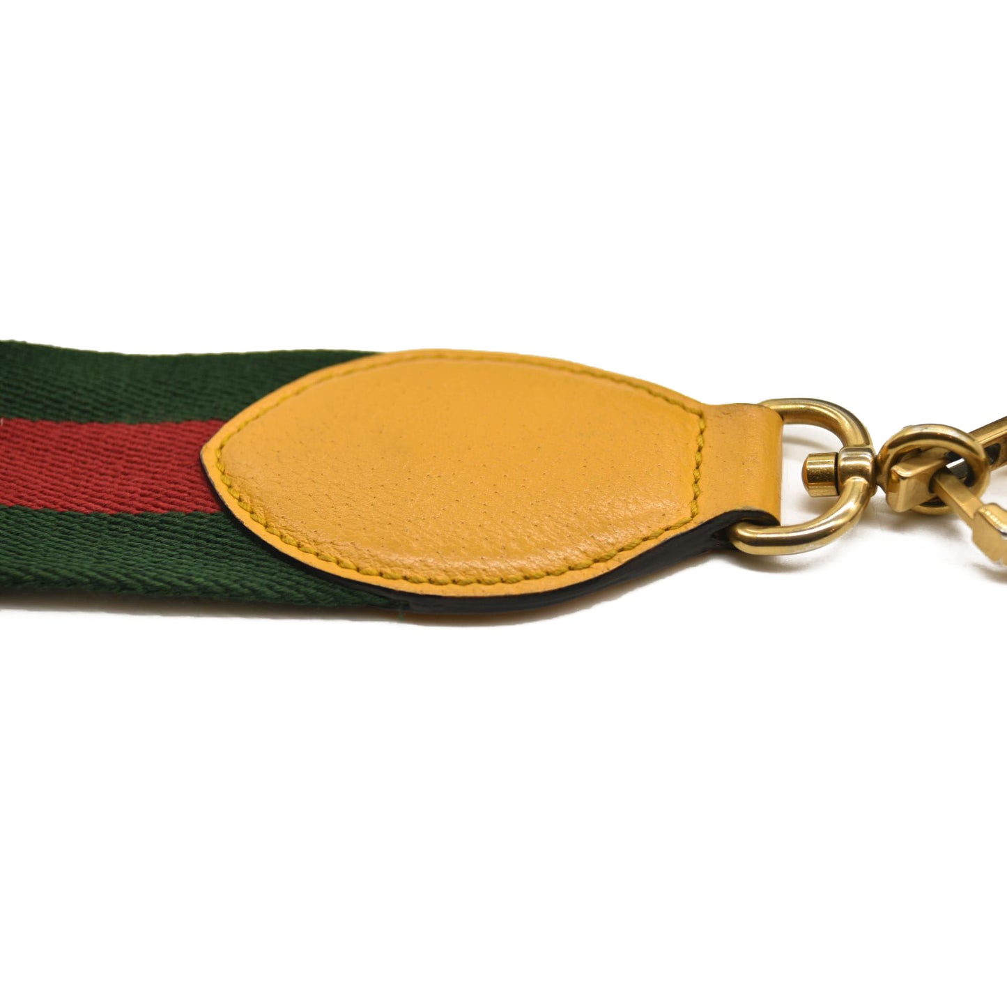 USED GUCCI GG Supreme Monogram Web Neo Vintage Shoulder Bag Beige New Acero Crop