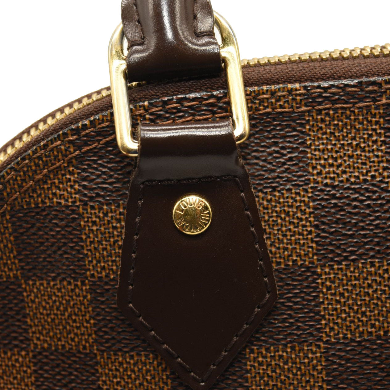 USED LOUIS VUITTON Damier Ebene Alma BB