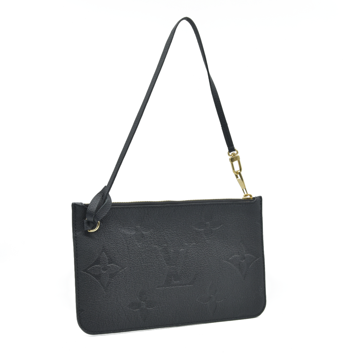 Louis Vuitton  Empreinte Monogram Giant Neverfull MM Pochette Black RFID USED