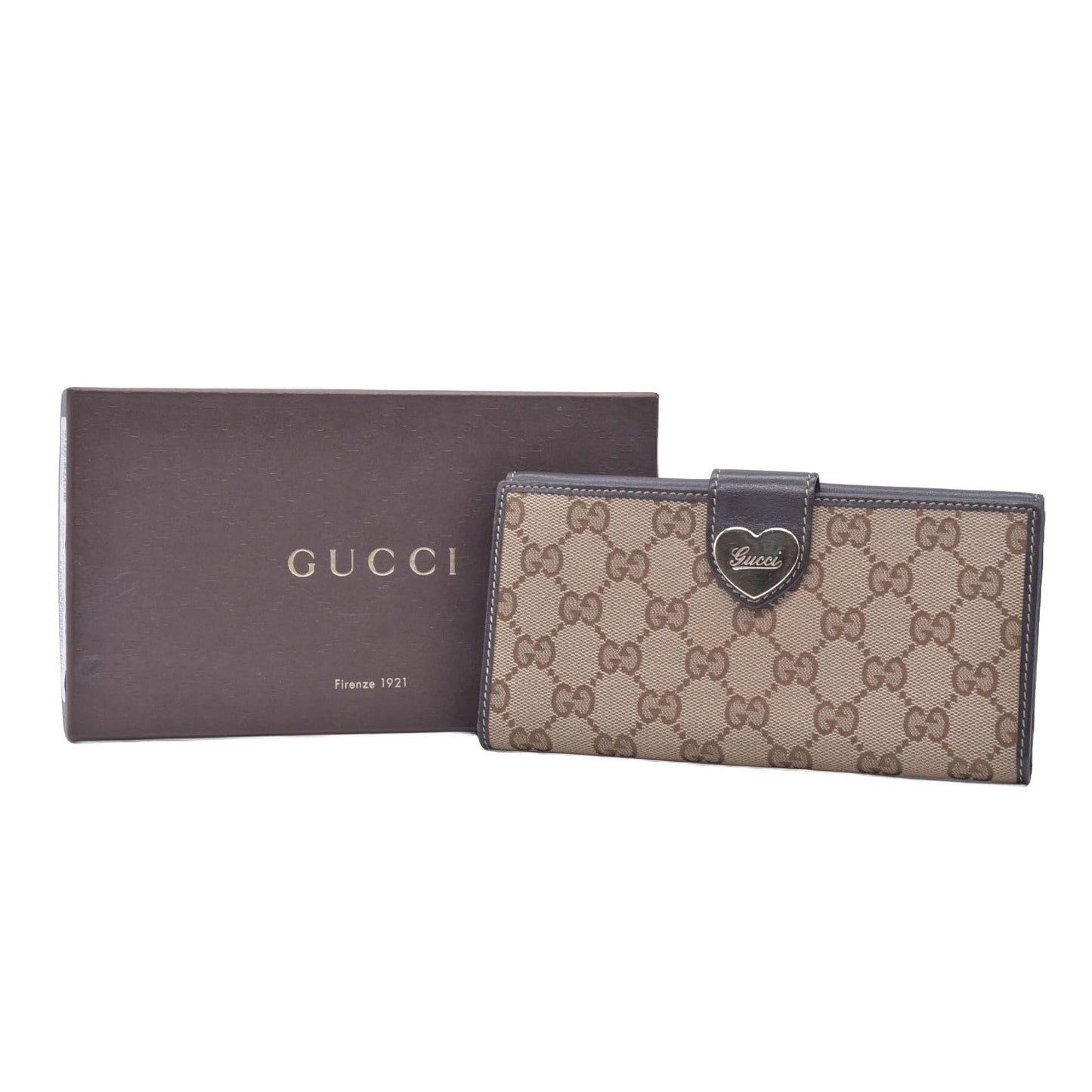 Gucci  GG Canvas Canvas Trifold Wallet CONSIGNMENT