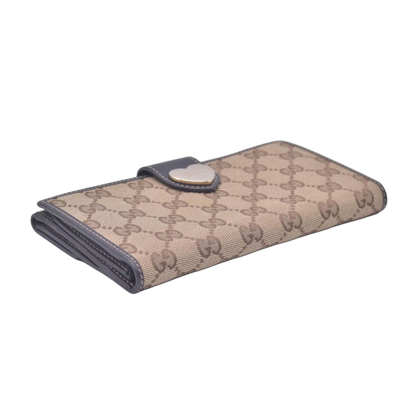 Gucci  GG Canvas Canvas Trifold Wallet CONSIGNMENT