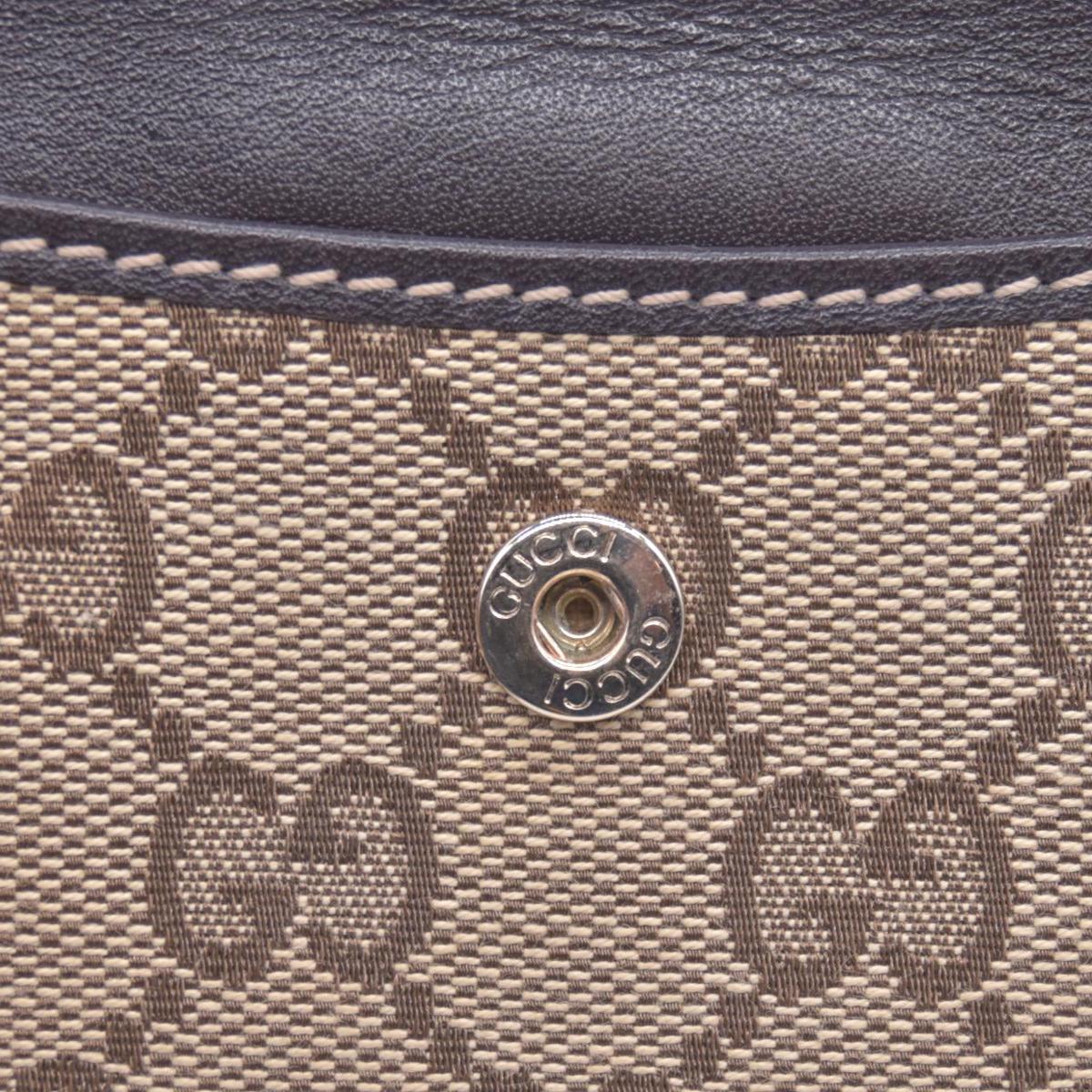 Gucci  GG Canvas Canvas Trifold Wallet CONSIGNMENT
