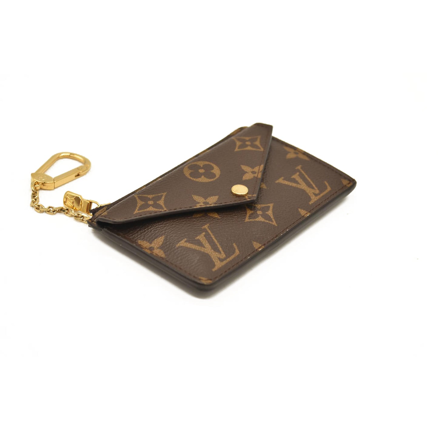 Louis Vuitton  Monogram Recto Verso Card Holder Black