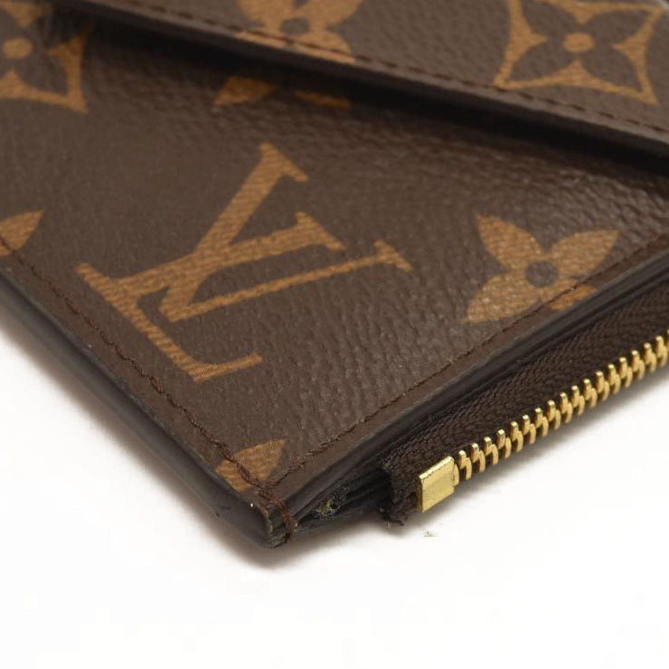 Louis Vuitton  Monogram Recto Verso Card Holder Black