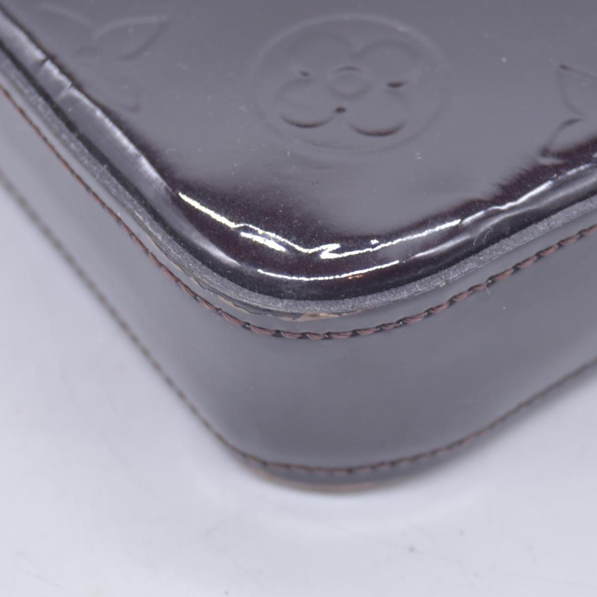 Louis Vuitton Vernis Pochette Felicie Chain Wallet Amarante CONSIGNMENT