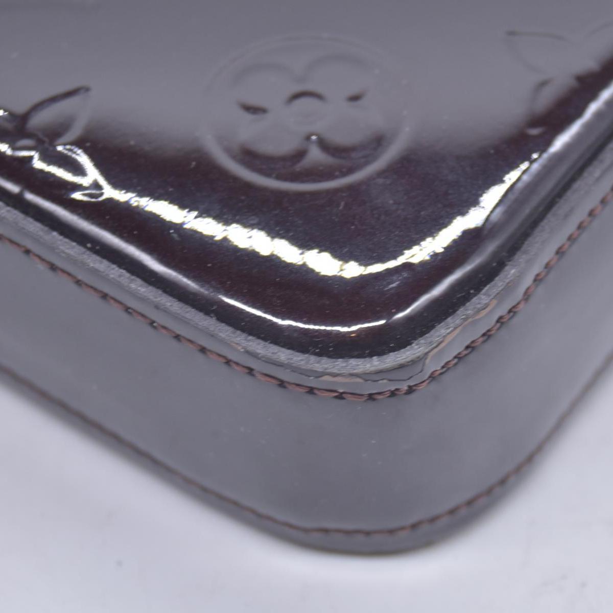 Louis Vuitton Vernis Pochette Felicie Chain Wallet Amarante CONSIGNMENT