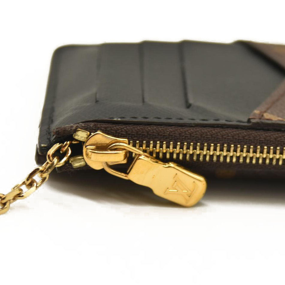 Louis Vuitton  Monogram Recto Verso Card Holder Black