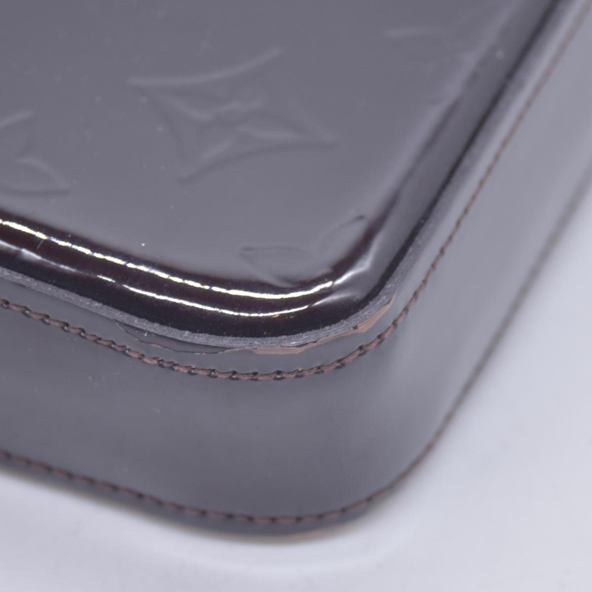 Louis Vuitton Vernis Pochette Felicie Chain Wallet Amarante CONSIGNMENT