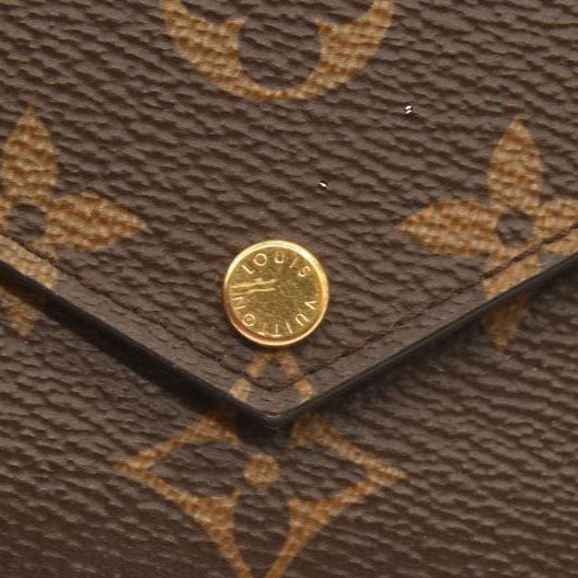 Louis Vuitton  Monogram Recto Verso Card Holder Black