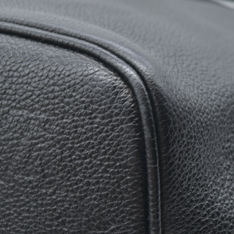 $2940 Louis Vuitton LV Monogram Neverfull  MM Empreinte Black Tote