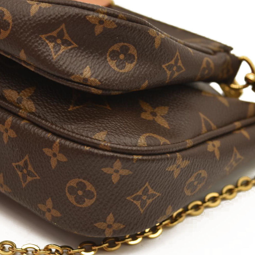 Louis Vuitton  Monogram Multi Pochette Accessories Kaki RFID TA3270