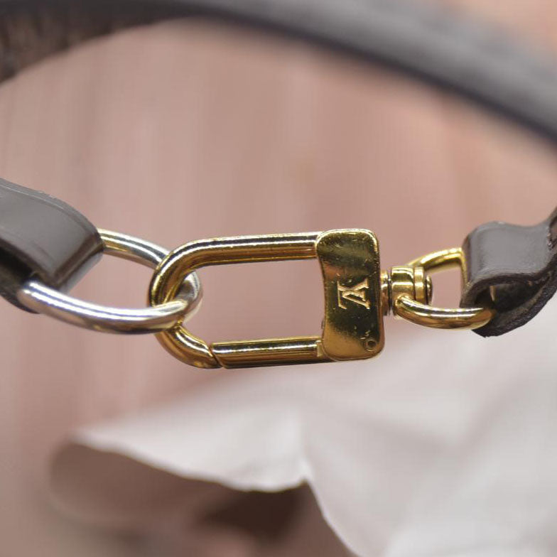 Louis Vuitton  Damier Ebene Neo Neverfull MM Rose Ballerine AR1128