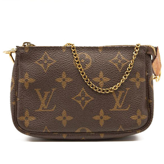 USED Louis Vuitton Monogram Mini Pochette Accessories