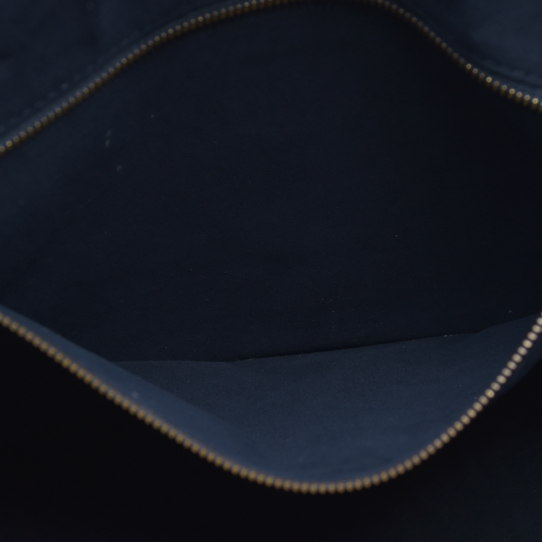 $2940 Louis Vuitton LV Monogram Neverfull  MM Empreinte Black Tote