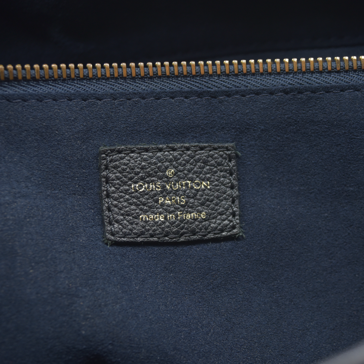 $2940 Louis Vuitton LV Monogram Neverfull  MM Empreinte Black Tote