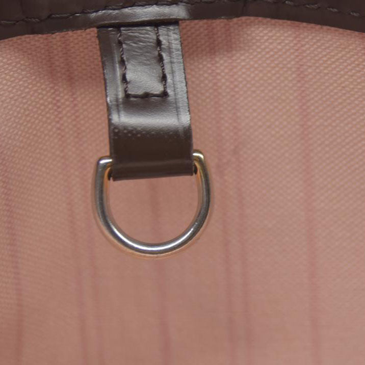 Louis Vuitton  Damier Ebene Neo Neverfull MM Rose Ballerine AR1128