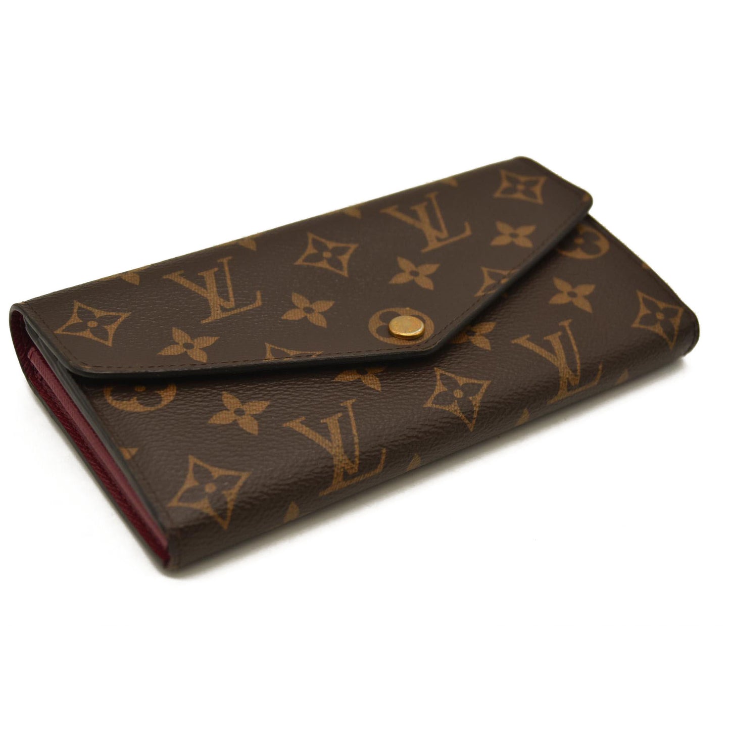 Louis Vuitton  Monogram Sarah Wallet NM Fuchsia MI4169