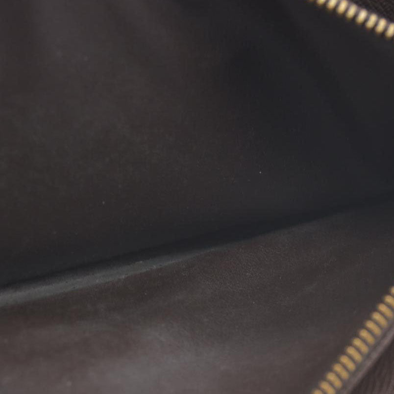 $770 Louis Vuitton Damier Porte Feuille Sarah Long Bifold Wallet Brown