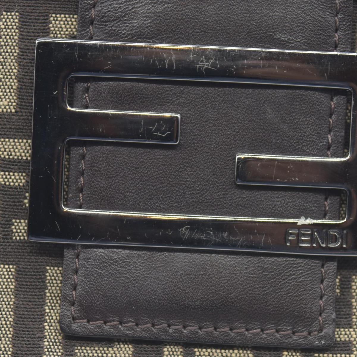 $530 Fendi Zucca FF Logo Printed Bifold Wallet - Consignment