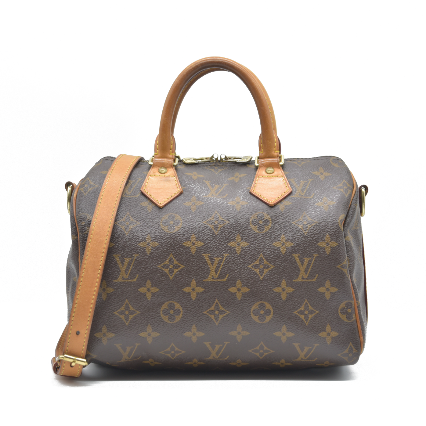 LOUIS VUITTON Monogram Speedy Bandouliere 25 DU4153  2013