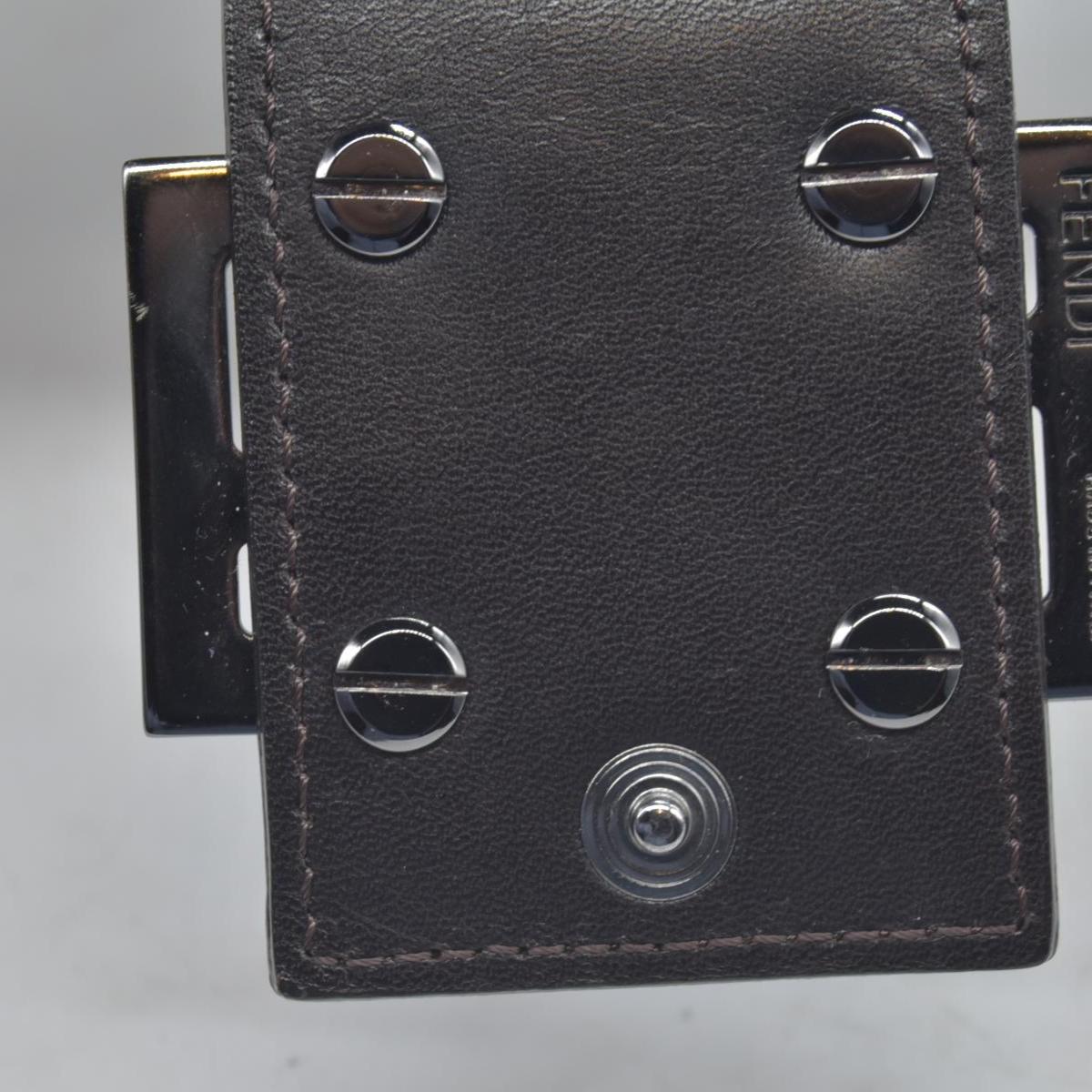 $530 Fendi Zucca FF Logo Printed Bifold Wallet - Consignment