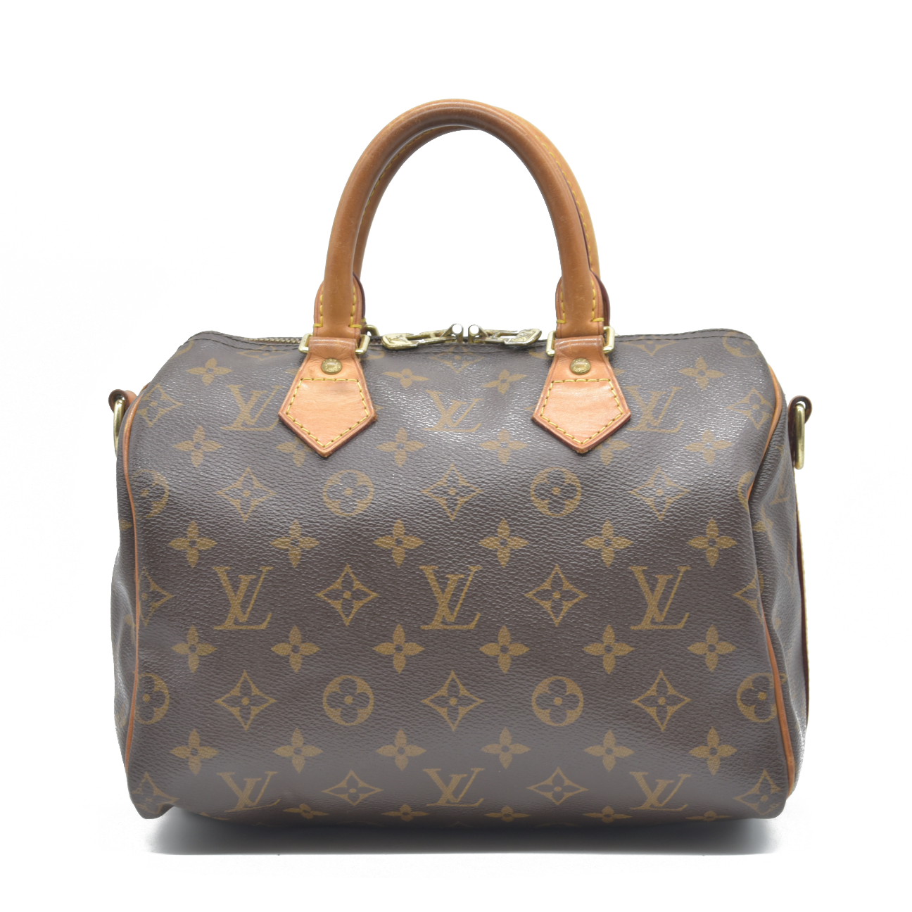 LOUIS VUITTON Monogram Speedy Bandouliere 25 DU4153  2013