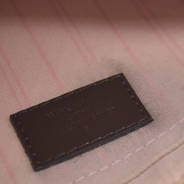 Louis Vuitton  Damier Ebene Neo Neverfull MM Rose Ballerine AR1128