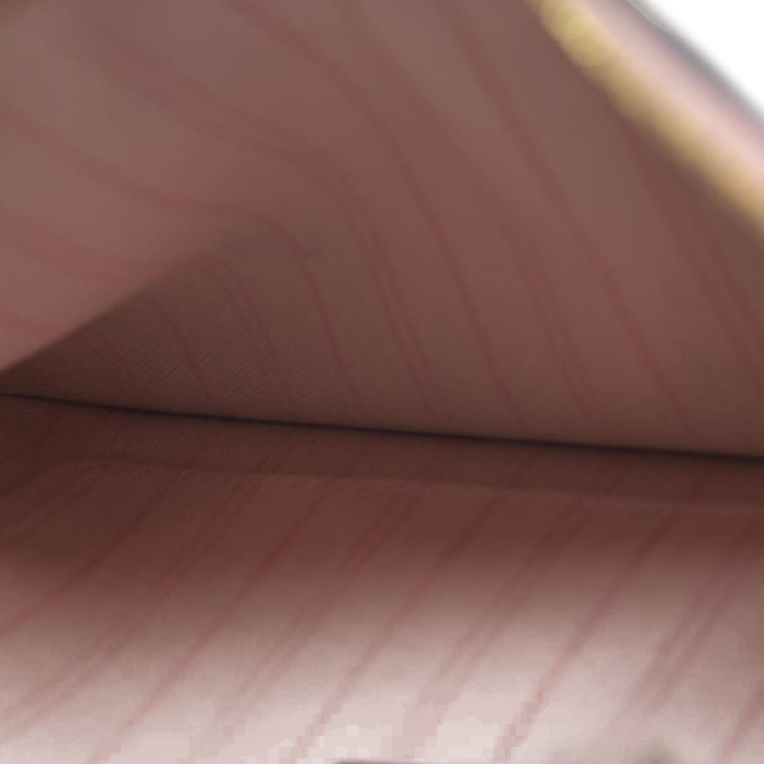 Louis Vuitton  Damier Ebene Neo Neverfull MM Rose Ballerine AR1128