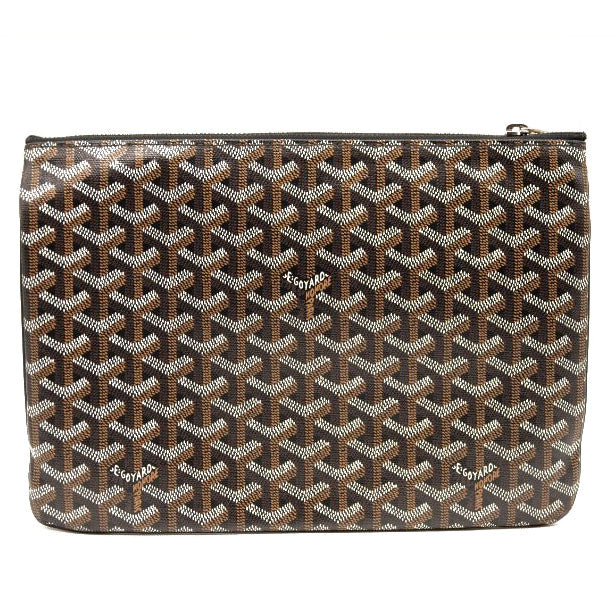 Goyard Goyardine Senat Pochette MM Black