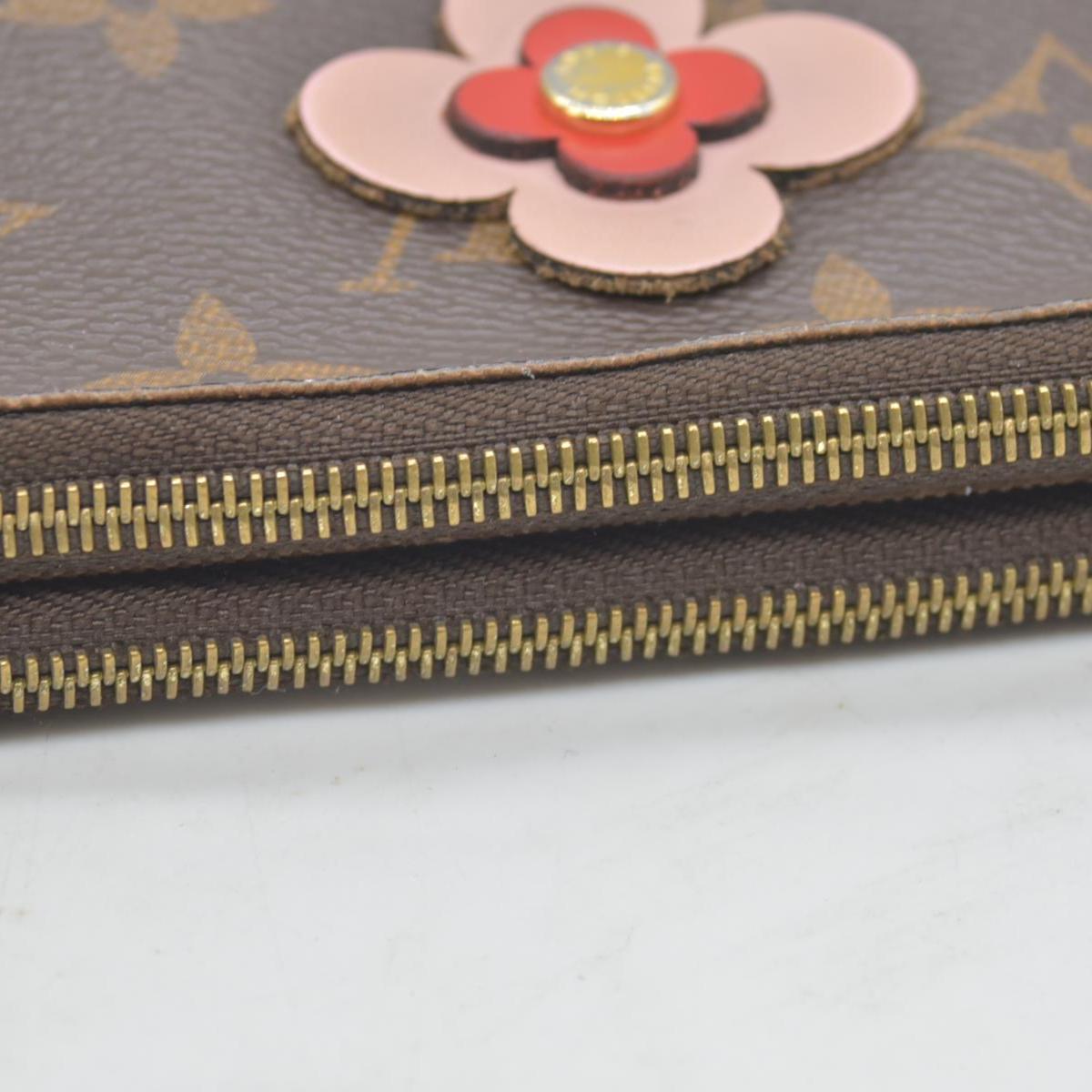$1420 2019 Louis Vuitton Pochette Double Zipper Flower Monogram GI0169